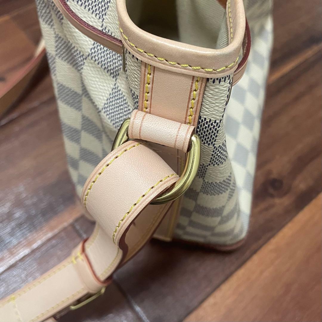 LOUIS VUITTONダミエアズールノエショルダーバッグ巾着型