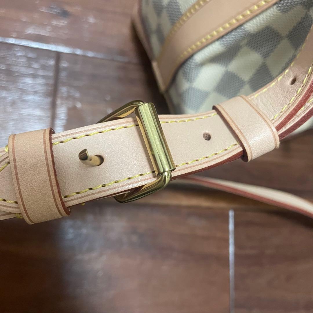 LOUIS VUITTONダミエアズールノエショルダーバッグ巾着型