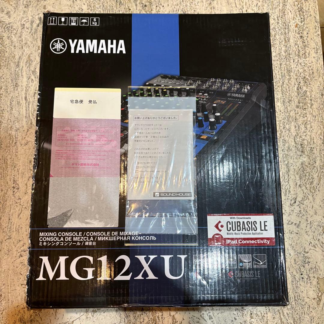 【即購入可】YAMAHA MG12XU アナログミキサー(送料込) CUBASE