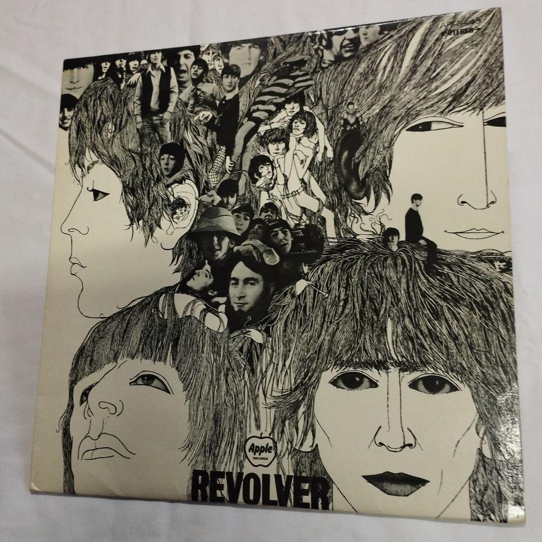 レコード　国内盤　赤盤　リボルバー　ビートルズ　レッドワックス盤　カラー盤