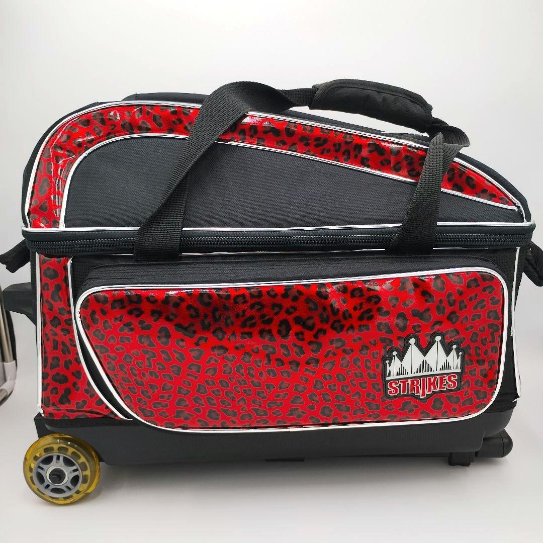 HI-SP 3WAY ボウリングキャリー キャリーバッグ　2個用 レッド 希少品