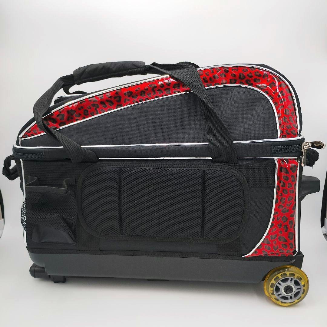 HI-SP 3WAY ボウリングキャリー キャリーバッグ　2個用 レッド 希少品