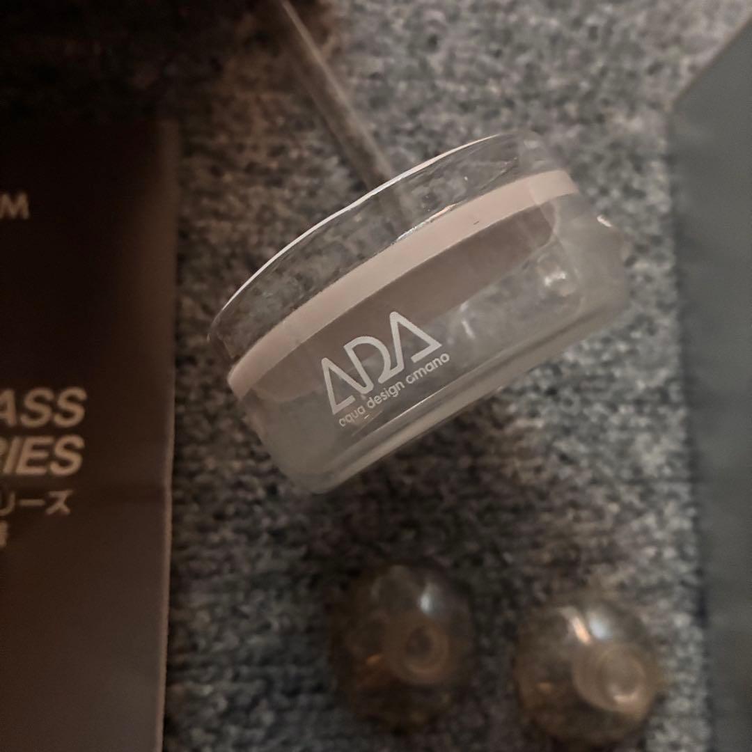 ADA CO2 ビートルカウンター　カボーションルビー　パレングラス　セット