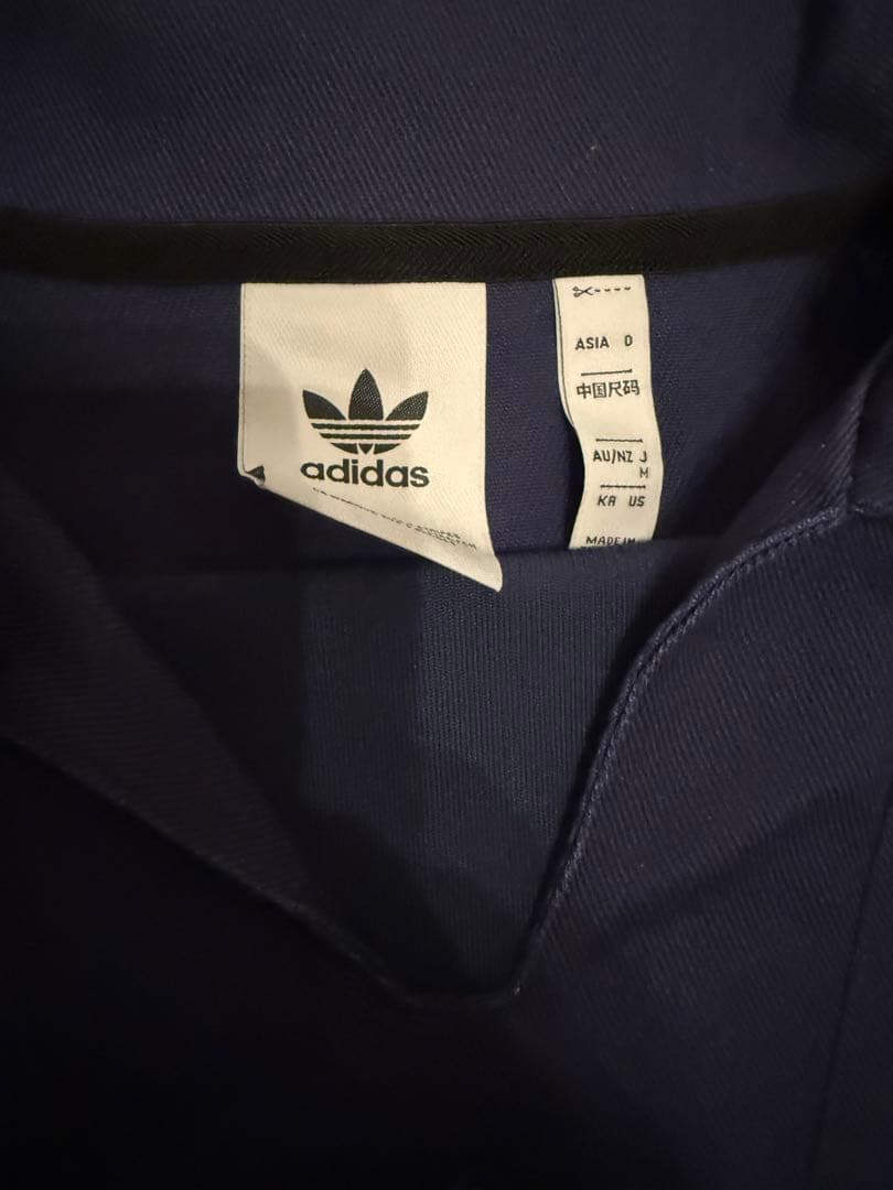 adidas ネイビー 長袖ポロシャツ M アーセナル