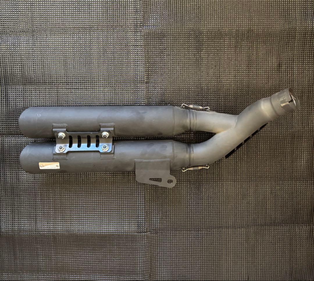 エリミネーター400 モリワキ マフラー CROSS TWIN BLACK