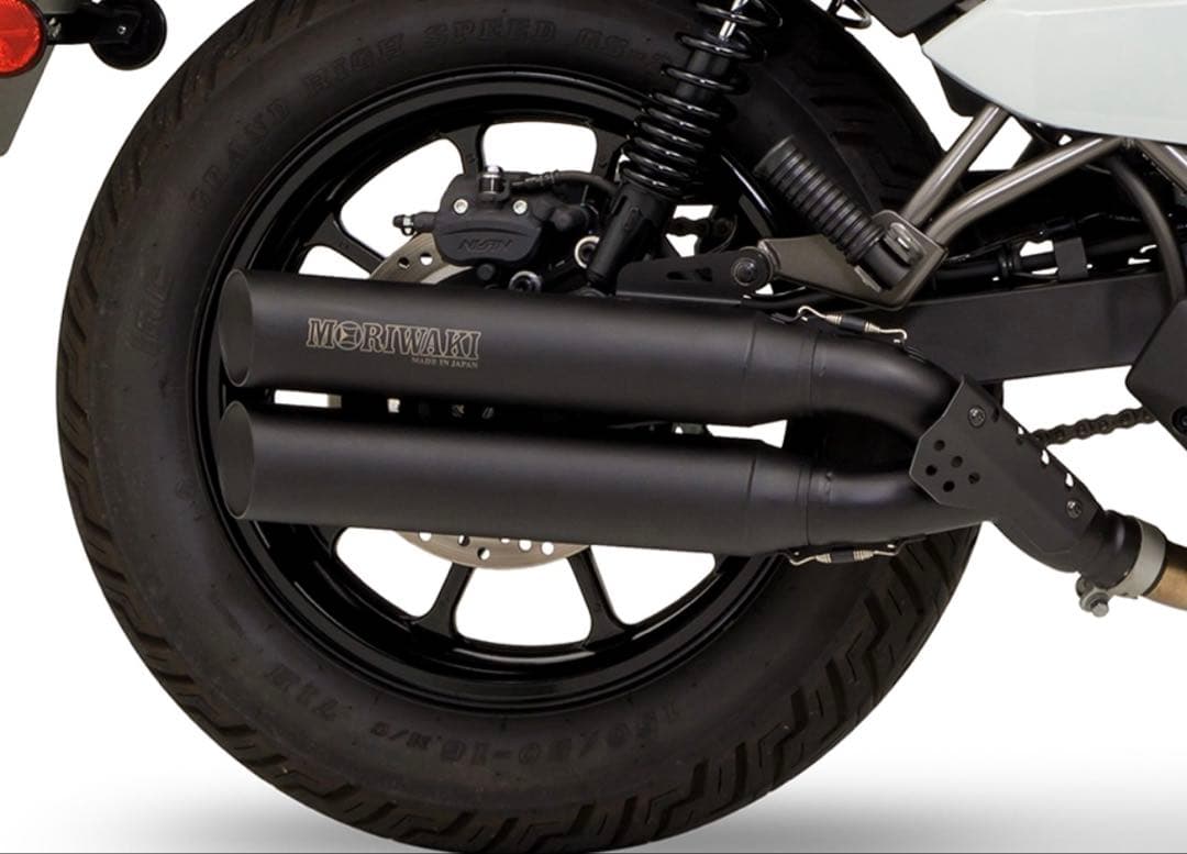 エリミネーター400 モリワキ マフラー CROSS TWIN BLACK