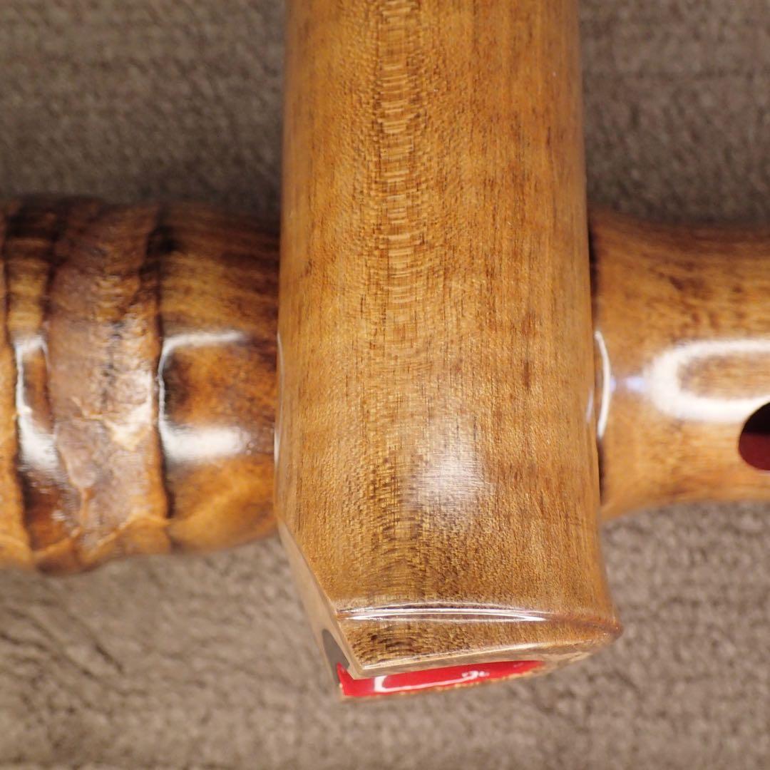 尺八 銘木尺八 蝴蝶 1尺８寸(D管)