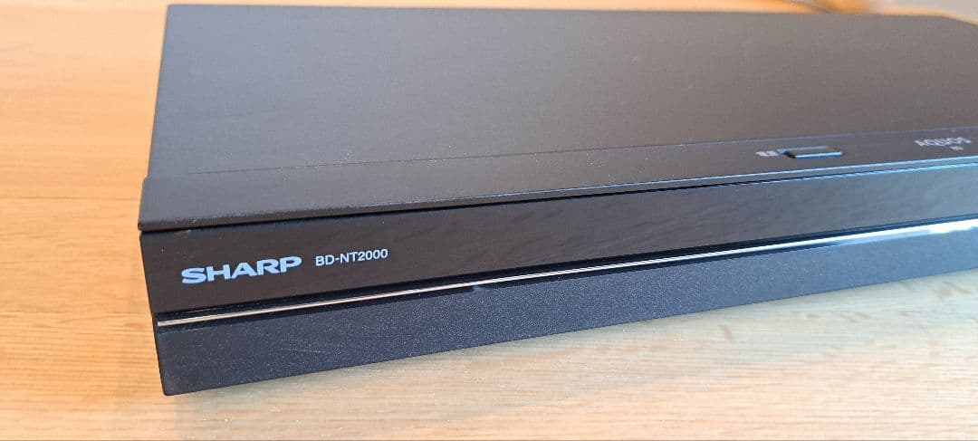 【16】SHARPブルーレイディスクレコーダー