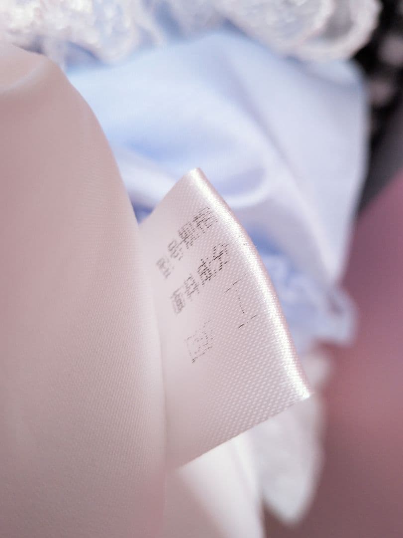 ロリータ ジャンパースカート 水色 カチューシャ ボンネット LIZLISA