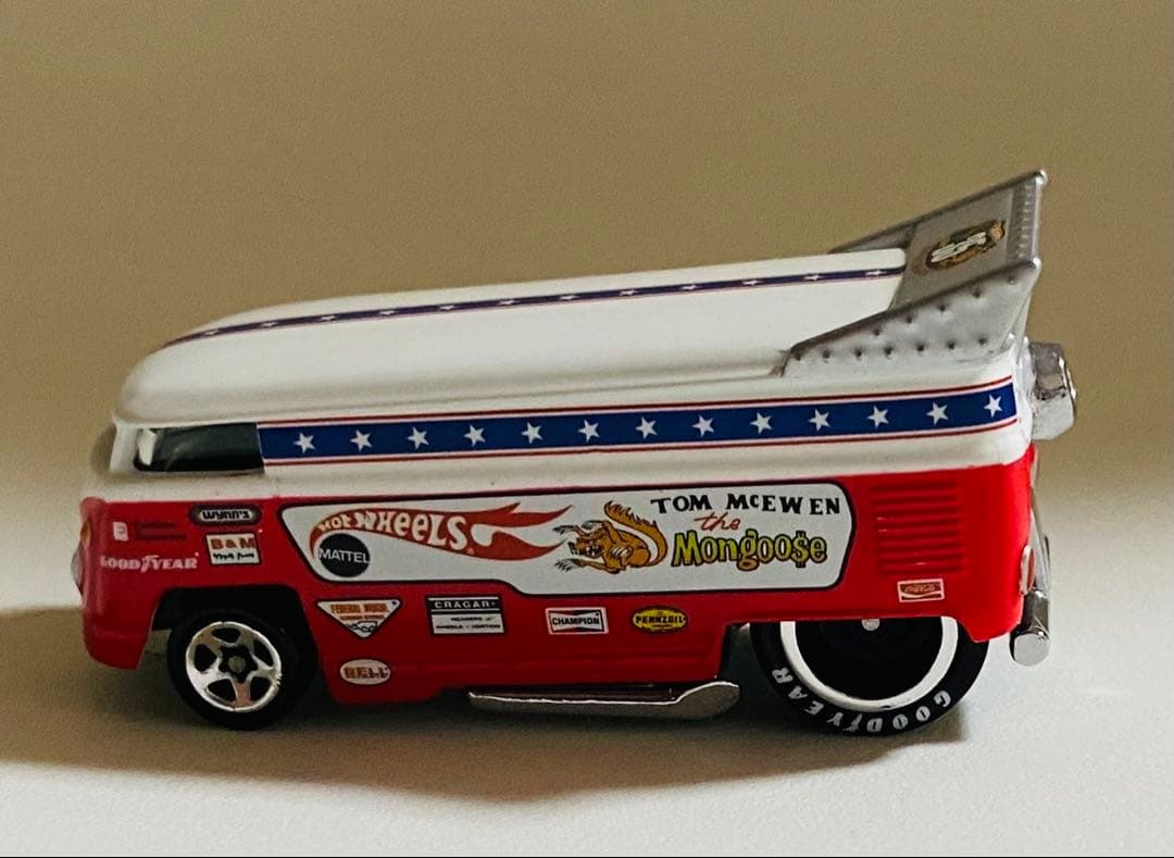 ホットウィール　マングース&スネーク　ドラッグバス