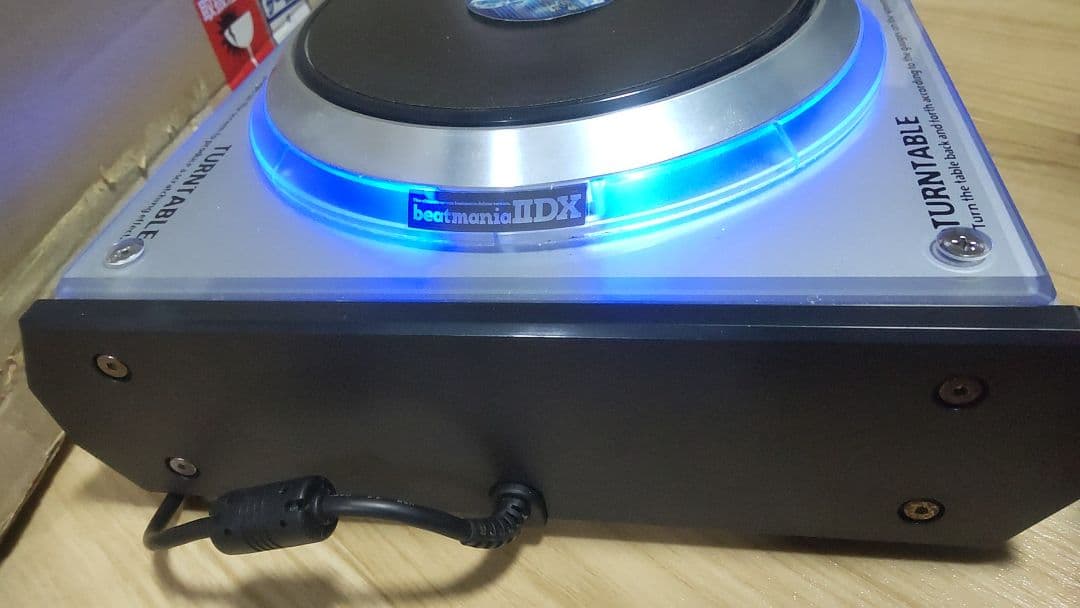 比較的美品 ビートマニア プレミアムコントローラー 静音化 完動品 オムロンsw