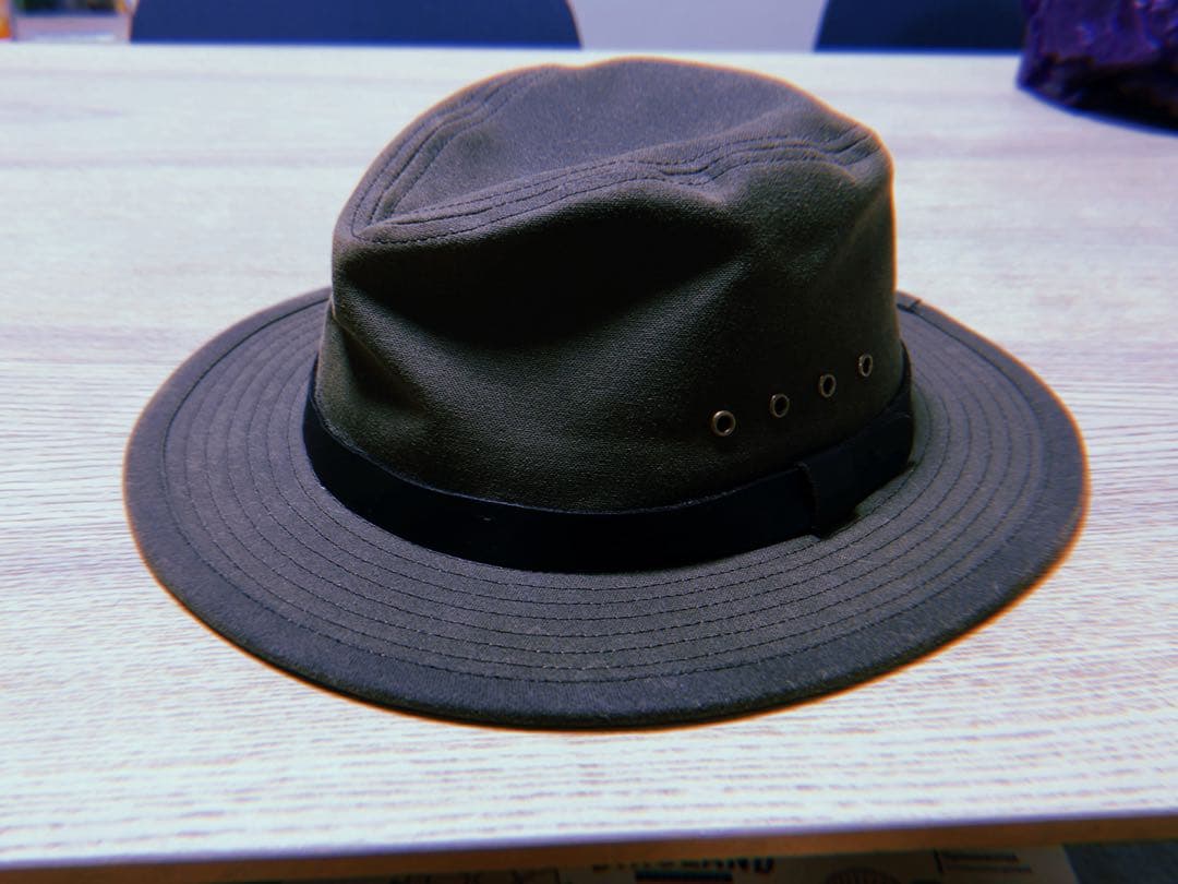 フィルソン　ティンクロスパッカーハット オリーブグリーン　L