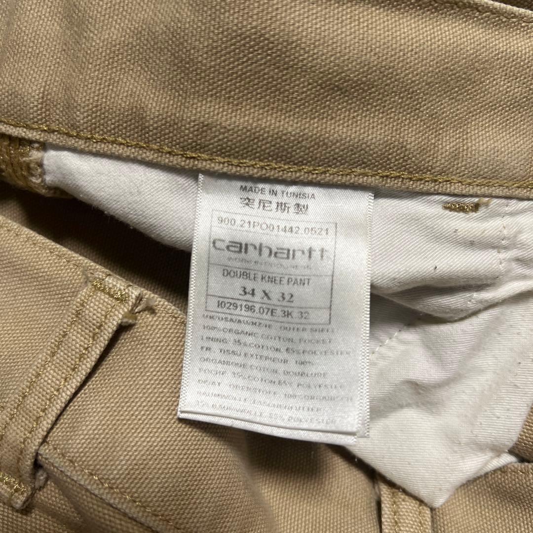 Carhartt ダブルニー ワークパンツ 34×32
