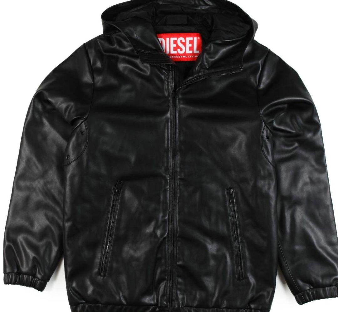 DIESEL　ディーゼル　エコレザージャケット　中綿入り　160㎝14y