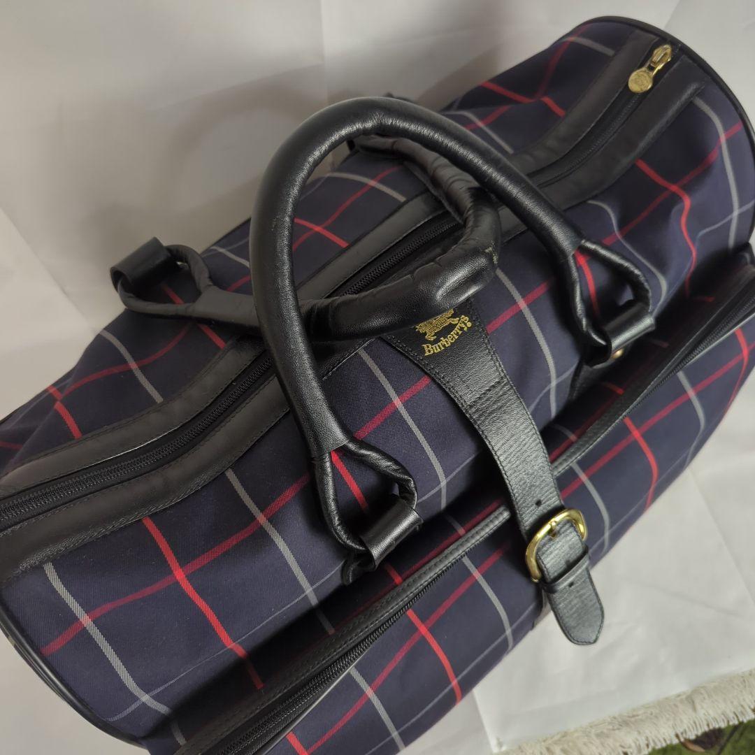 【希少】BURBERRY バーバリーズ ノバチェック ボストンバッグ 大容量