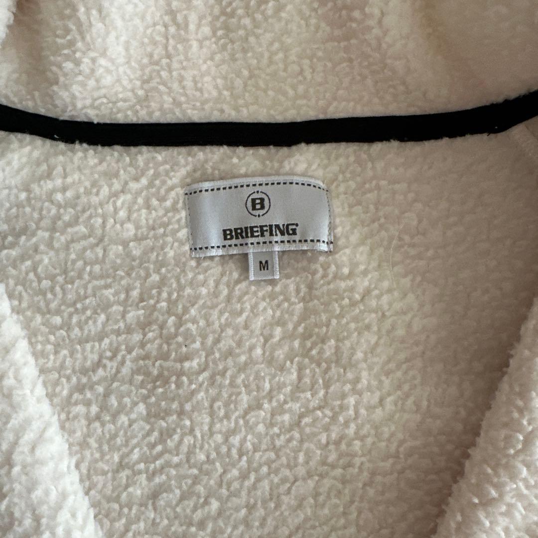 最終値下　ブリーフィングゴルフ　防風　ボアジャケット　M