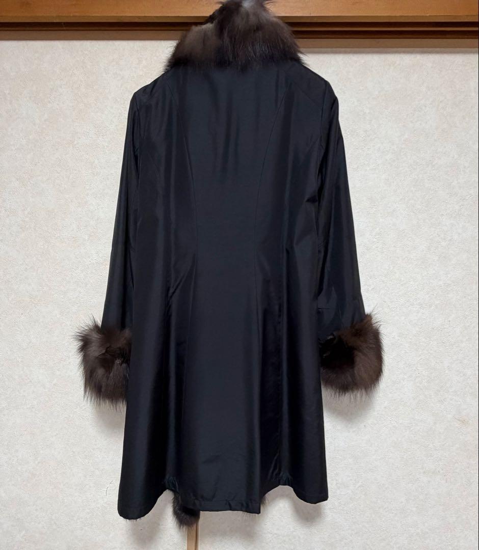 リバーシブルファーコート