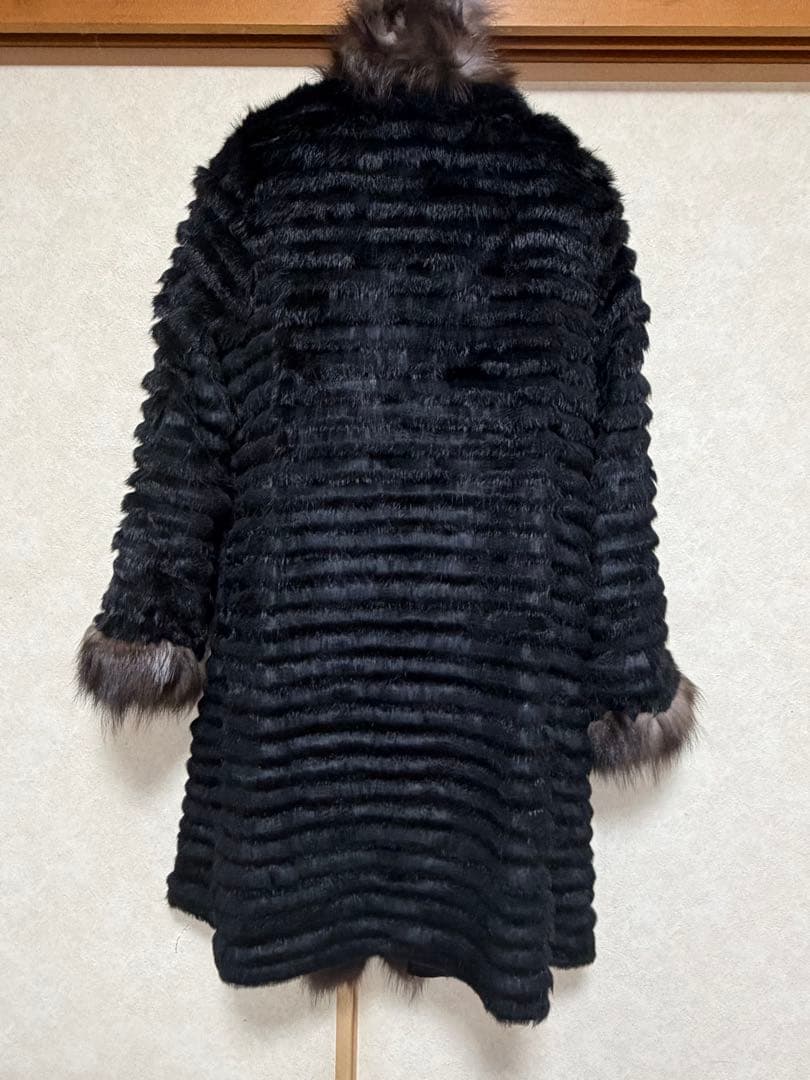 リバーシブルファーコート