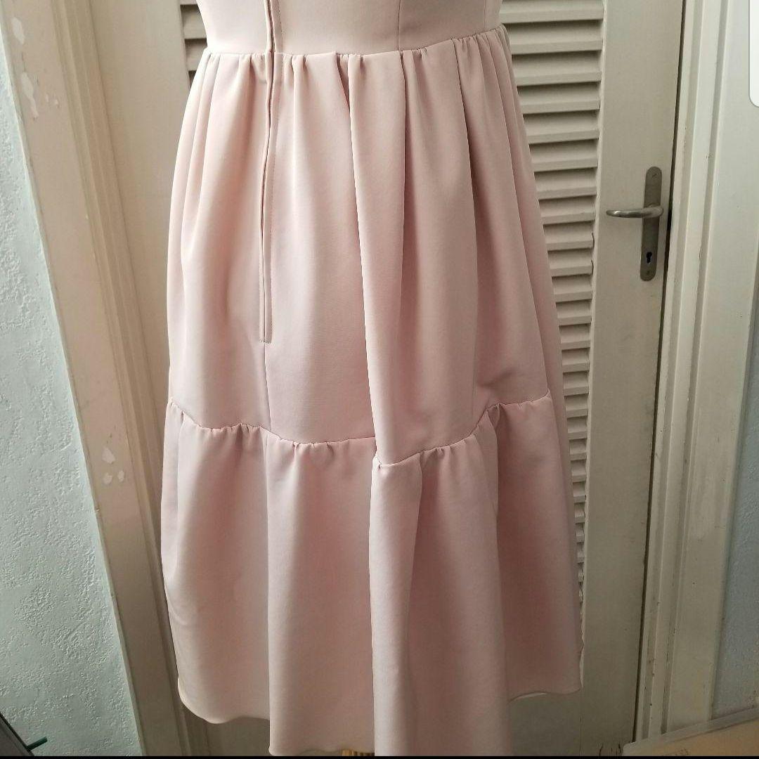 美品★フォクシーニューヨークモダンエンパイアワンピース/ピンク38