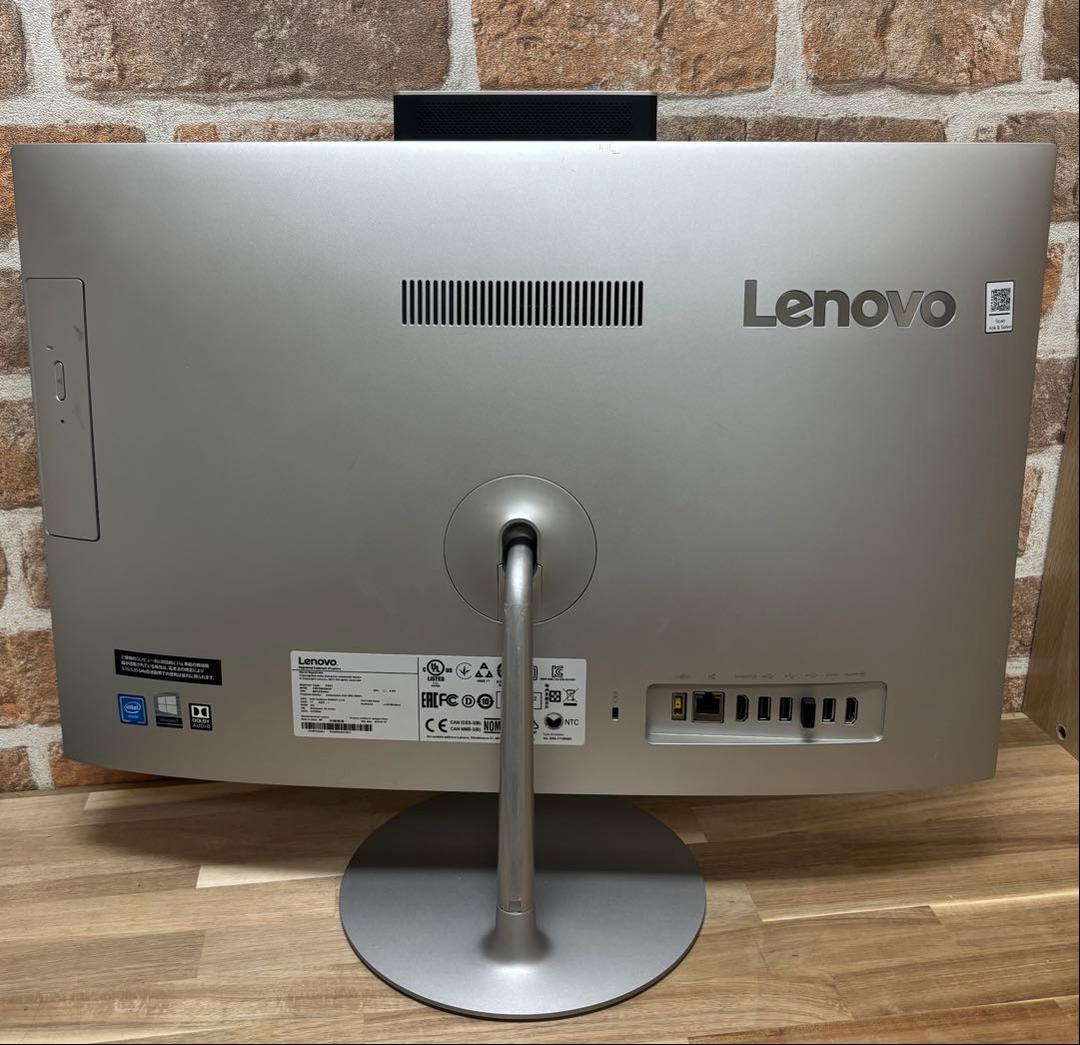 美品★爆速Core i7/メモリ12GB/SSD搭載★Lenovo 一体型PC