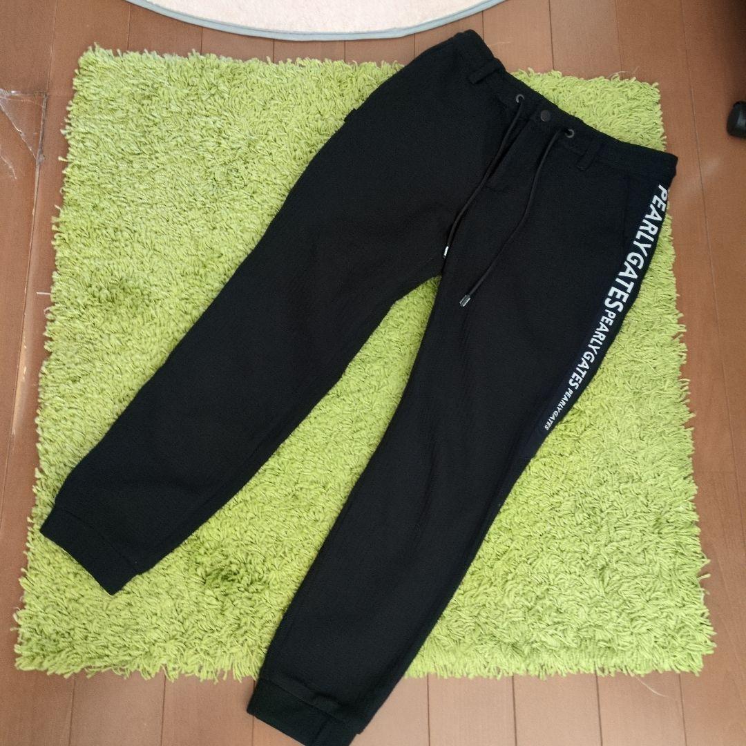 パーリーゲイツ　ゴルフ　ジョガーパンツ　両サイドロゴ入り