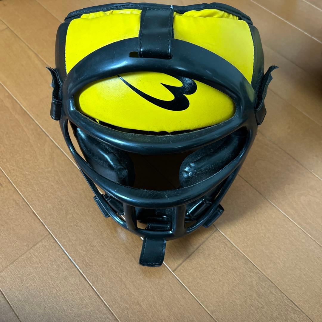 BODYMAKER パンチングミット イエロー 2個セット、パット、