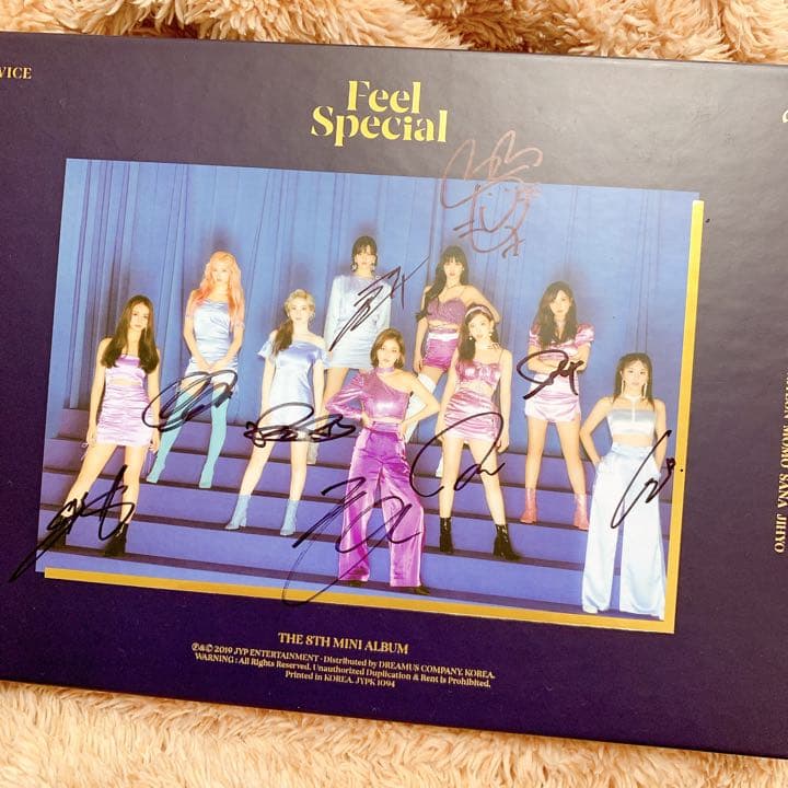 値引き交渉可！TWICE 全員直筆サイン feel special CD