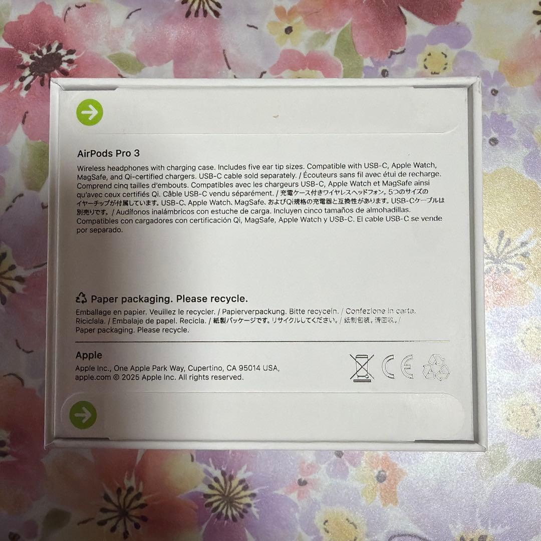 新品・未開封　AirPods Pro3