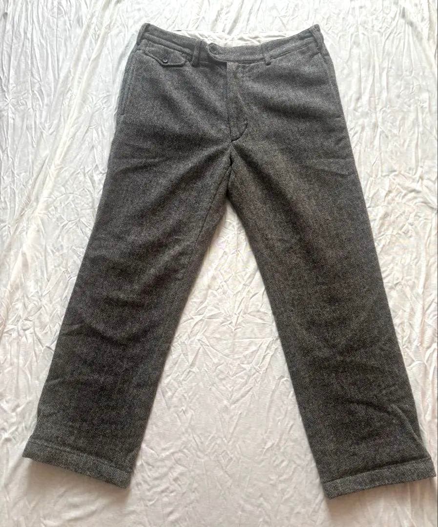 ENGINEERED GARMENTS ウールヘリンボーンパンツ w34