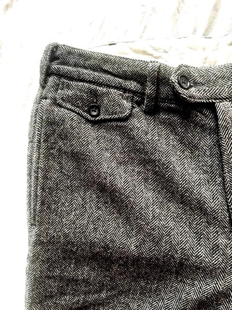 ENGINEERED GARMENTS ウールヘリンボーンパンツ w34