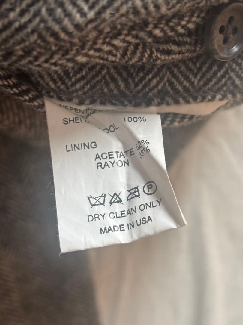 ENGINEERED GARMENTS ウールヘリンボーンパンツ w34