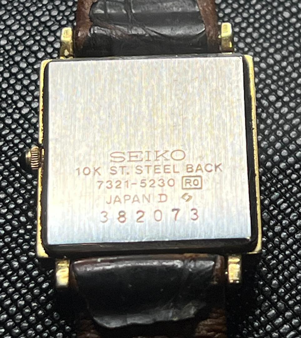 10金　セイコー　ヴィンテージ　2種類　不動