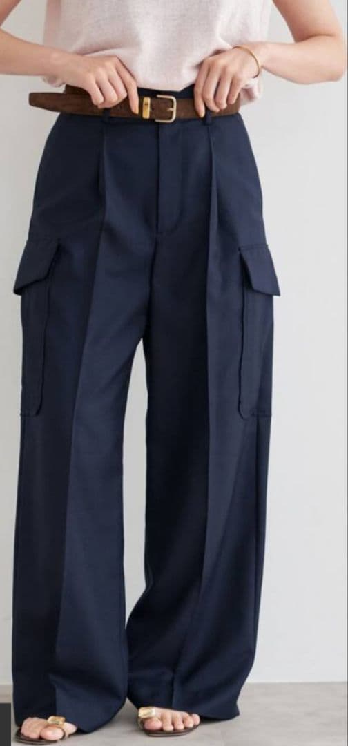 IENA イエナ ウォッシャブル カーゴスラックス