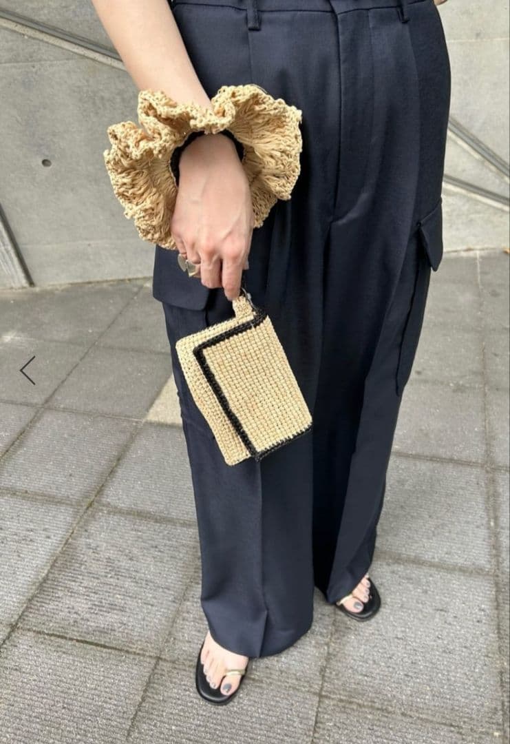 IENA イエナ ウォッシャブル カーゴスラックス