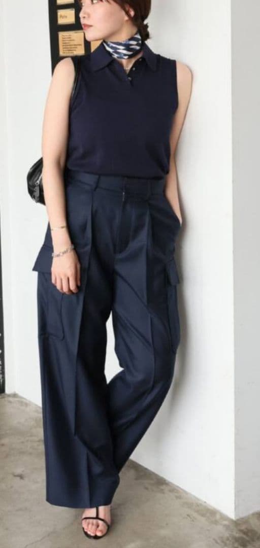 IENA イエナ ウォッシャブル カーゴスラックス