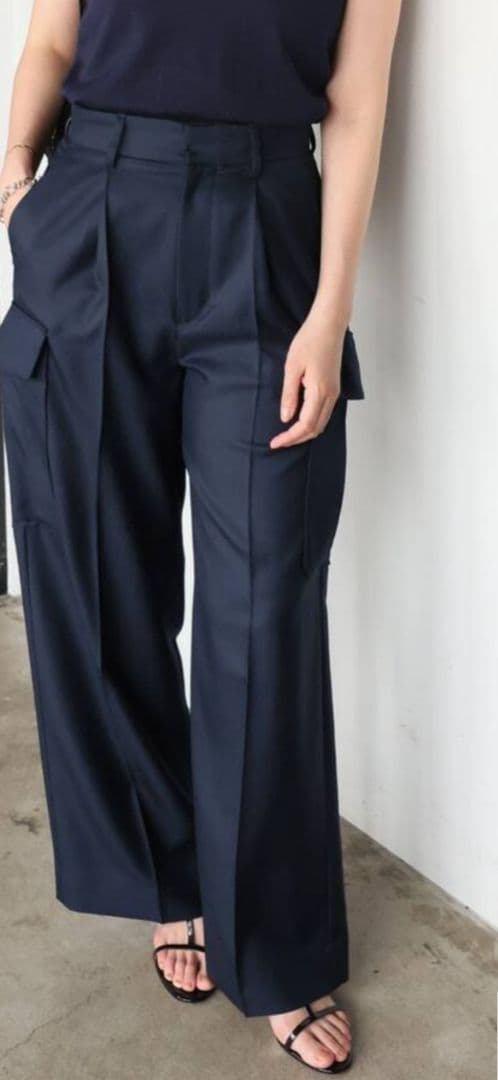 IENA イエナ ウォッシャブル カーゴスラックス