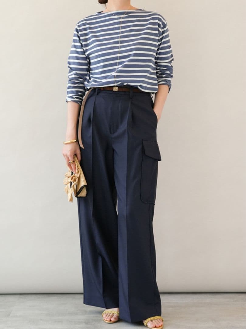 IENA イエナ ウォッシャブル カーゴスラックス