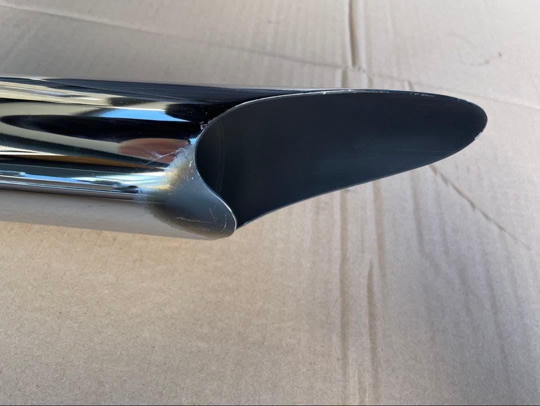 Vance & Hines ソフテイル ビッグラディウスフルマフラークローム