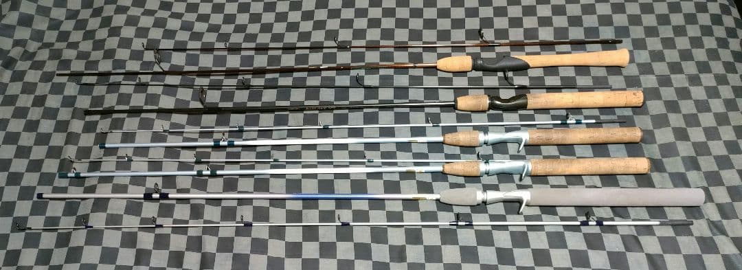バスロッド 5本まとめ売り