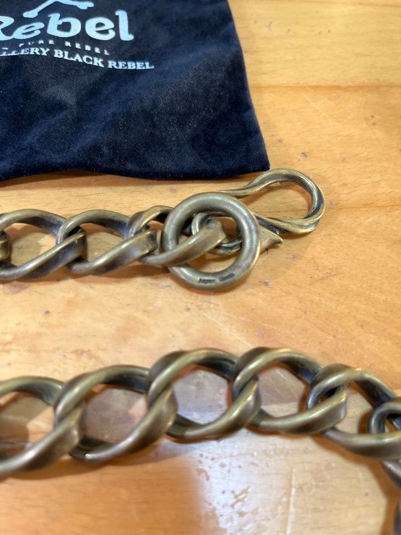ルードギャラリー RUDEGALLERY BlackRebelウォレットチェーン