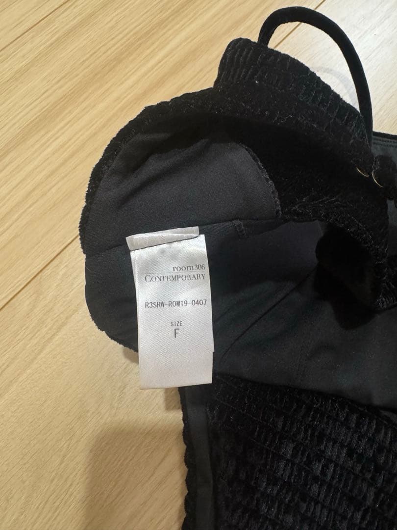 room306contemporary ベロアシャーリングビキニ