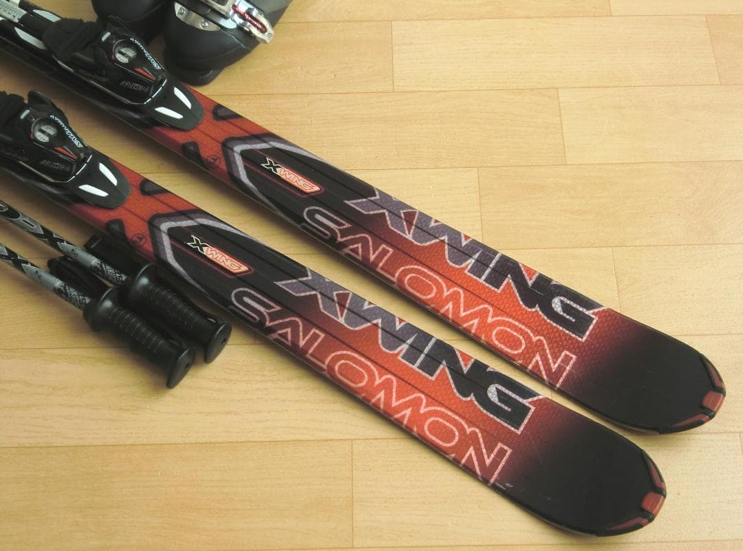 ■1月限定■送料無料■サロモン■メンズスキーセット■168/28.5■メンテ付■