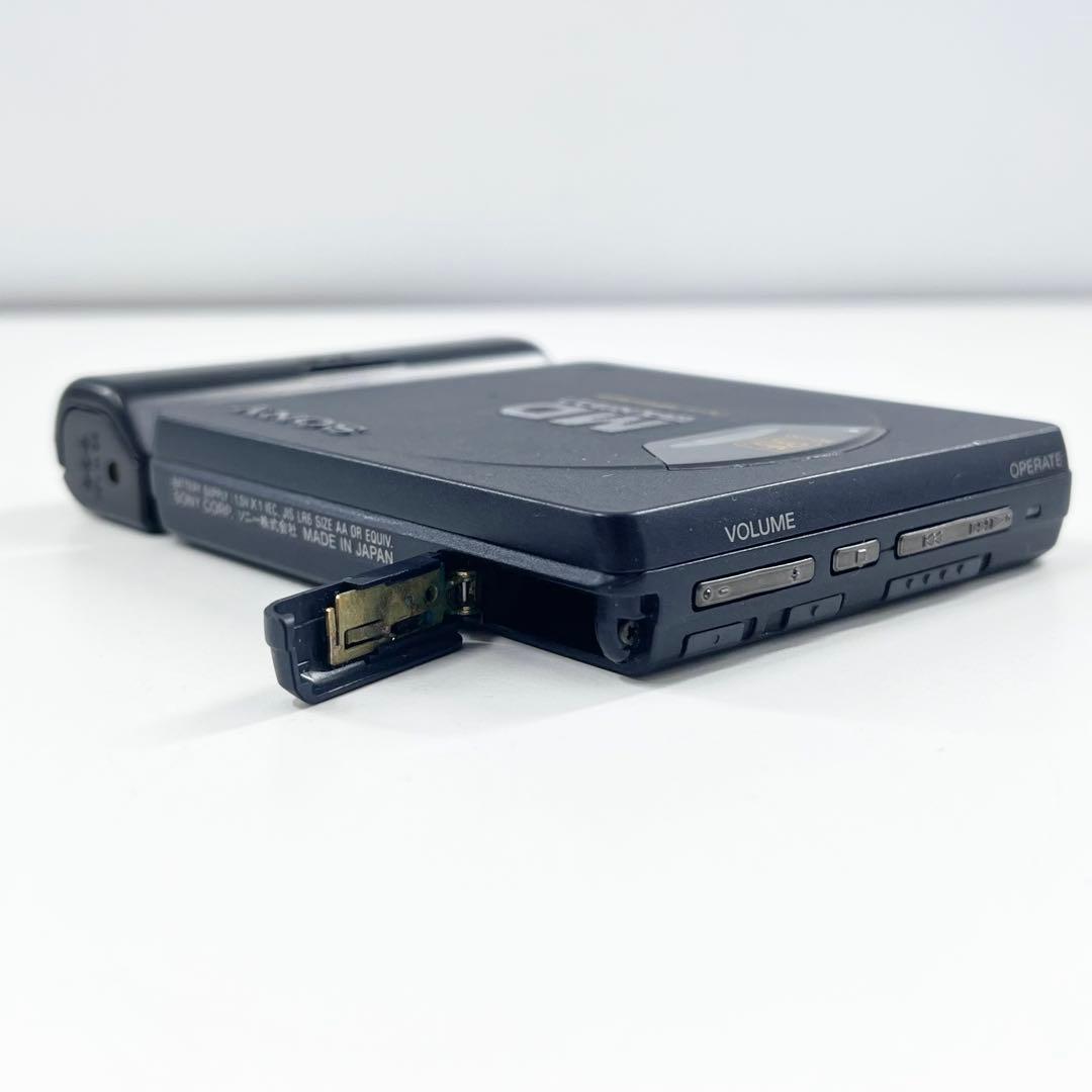 SONY MZ-E55 MDウォークマン 美品 動作確認済 リモコン ケース付