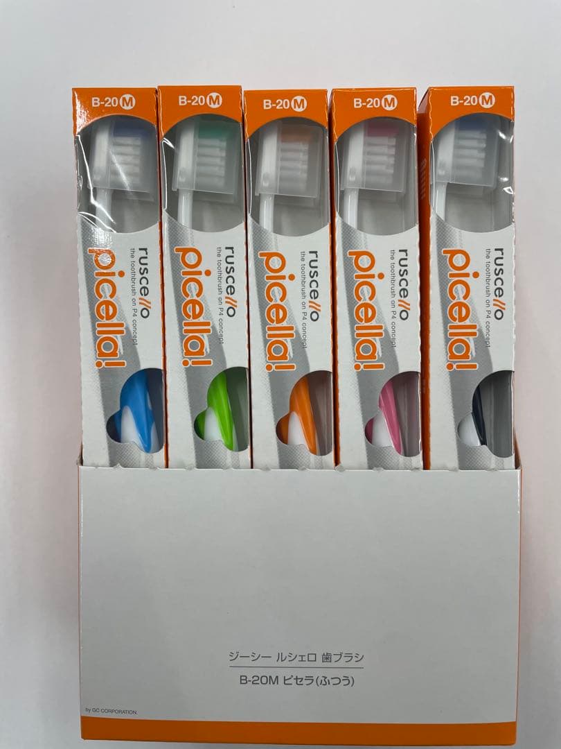 rikichanルシェロ歯ブラシB-20M100本