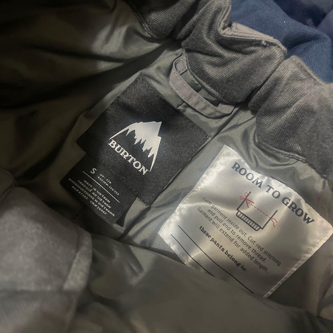 BURTON スノーボードウェア 子ども用 Sサイズ