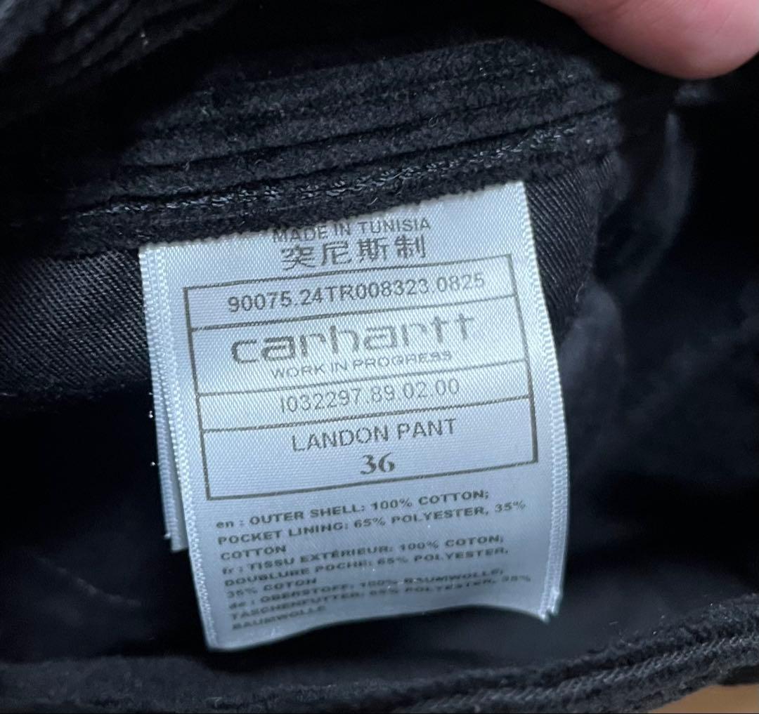 新品 Carhartt Landon Pant コーデュロイ W36
