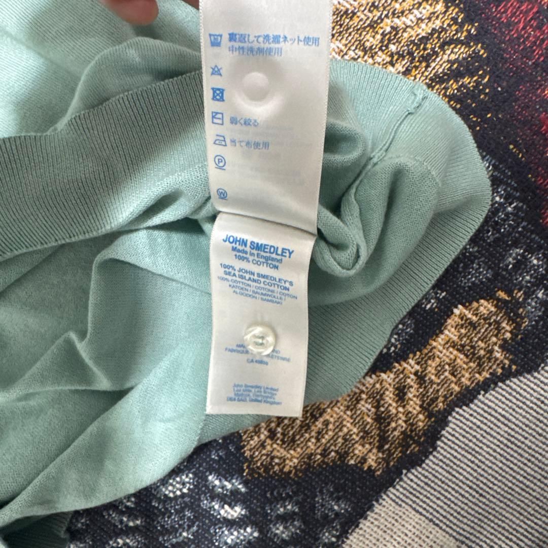 JOHN SMEDLEY 半袖ポロシャツ　Sサイズ　MINT