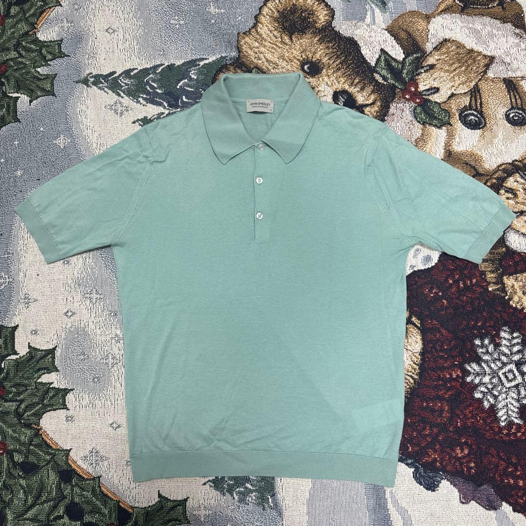 JOHN SMEDLEY 半袖ポロシャツ　Sサイズ　MINT