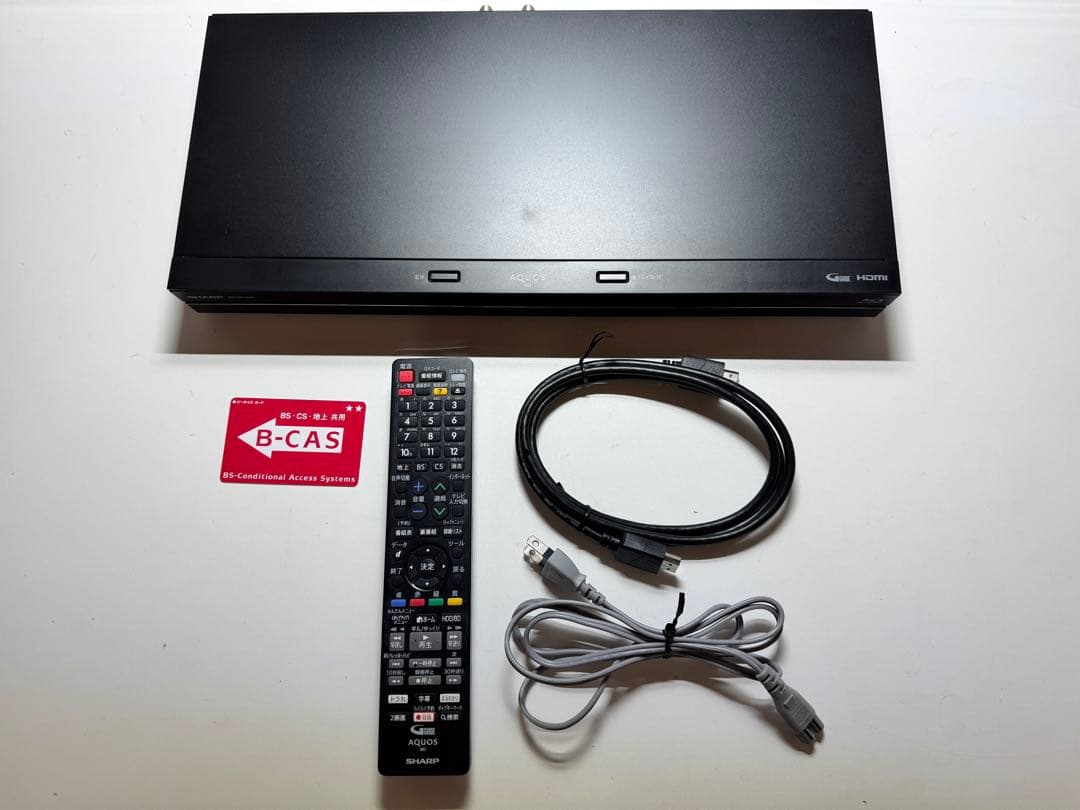 SHARP BD-NW1200 ブルーレイレコーダー　18年製