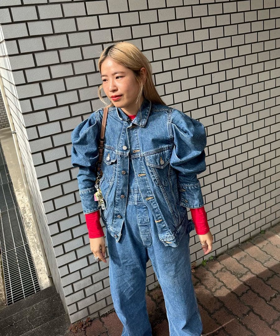 HOLIDAY パフスリーブデニムジャケット